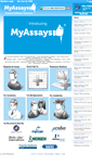 Mobile Screenshot of myassays.com
